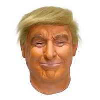 Funny Trump Figure Mask American Campaigner Mask Donald Trump Halloween Cosplay Mask for Festival Halloween Easter Costume Party 1