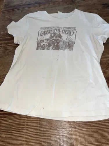 Kavio Vintage Grateful Dead T Shirt Kids Large Womens M Maniche Lunghe O Corte