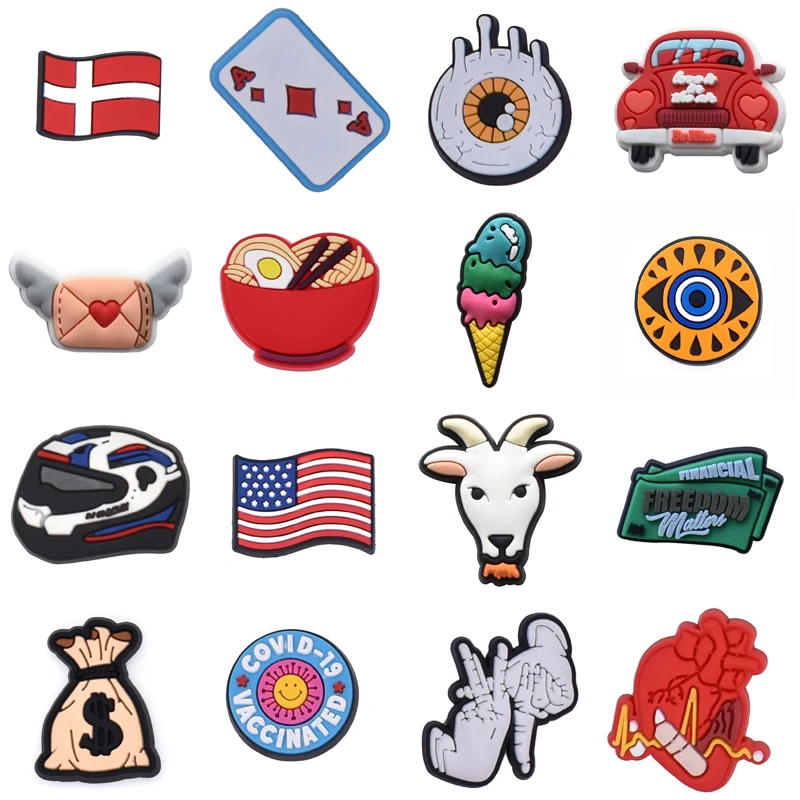 

Women Charm Shoe Charms Accessories Decorations PVC Buckle Decorations for Crocs Wholesale Bulk Gifts Pins Piglet
