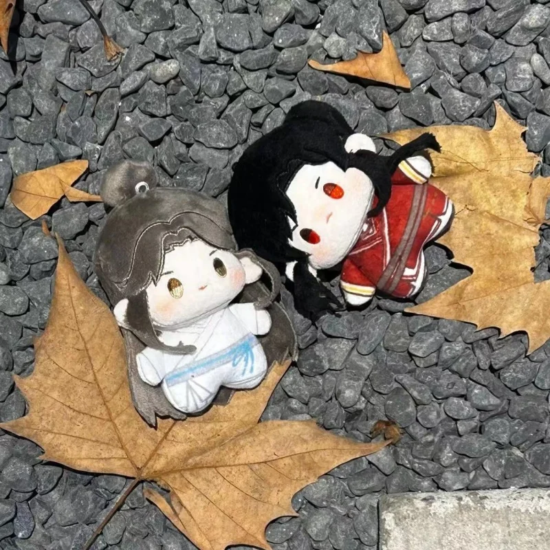 Anime TIan Guan Ci Fu Xie Lian Hua Cheng 10cm Pendant Keychain Plush Doll Toys Stuffed Plushie a6528 Gift