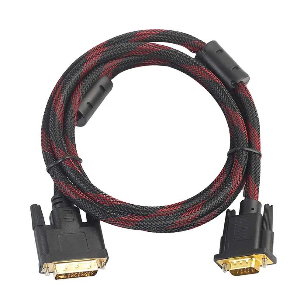 1.5m DVI  VGA  ̺ DVI-I 24 + 5 ̾  ڵ DVI-I VGA   HDTV DVD Ʈ 