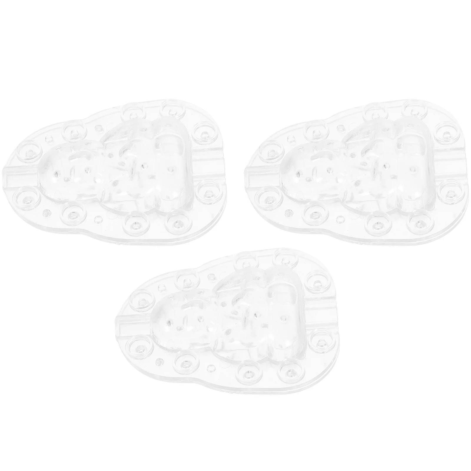 

3Pcs Adorable Ginseng Fruit Molds Clear Fruits Molds Small Growth Molds Small Growth Fruits Molds