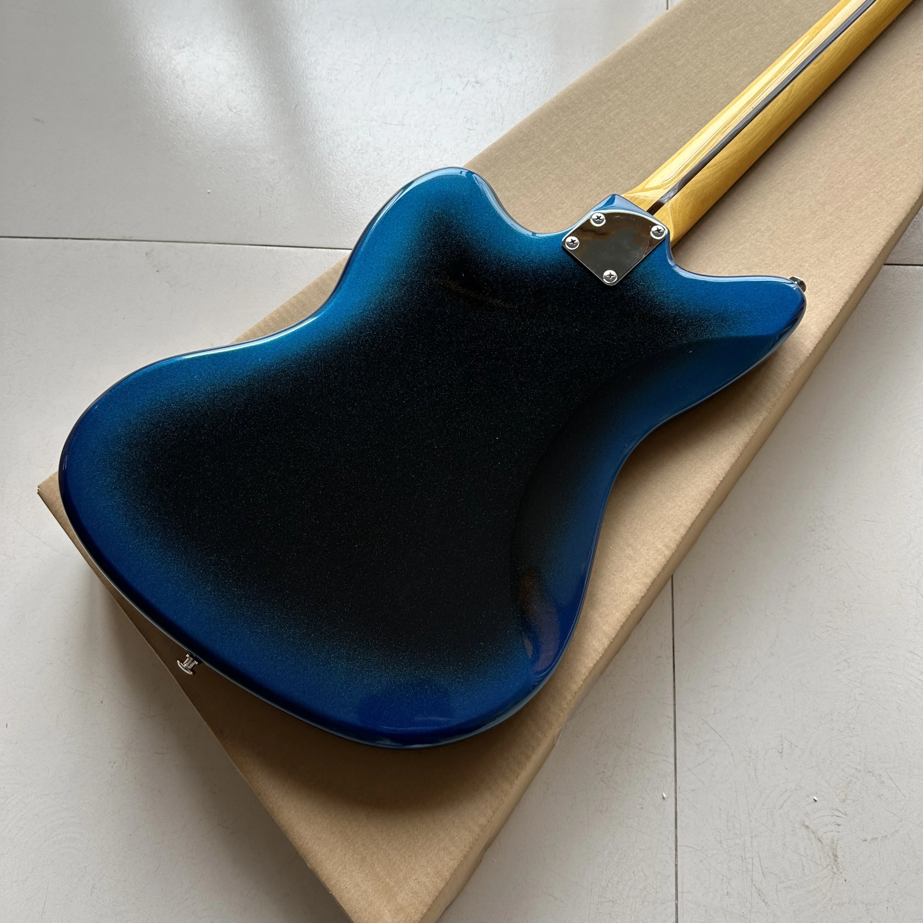New Arrive Jag Model Guitar metal blue electric guitar High quality