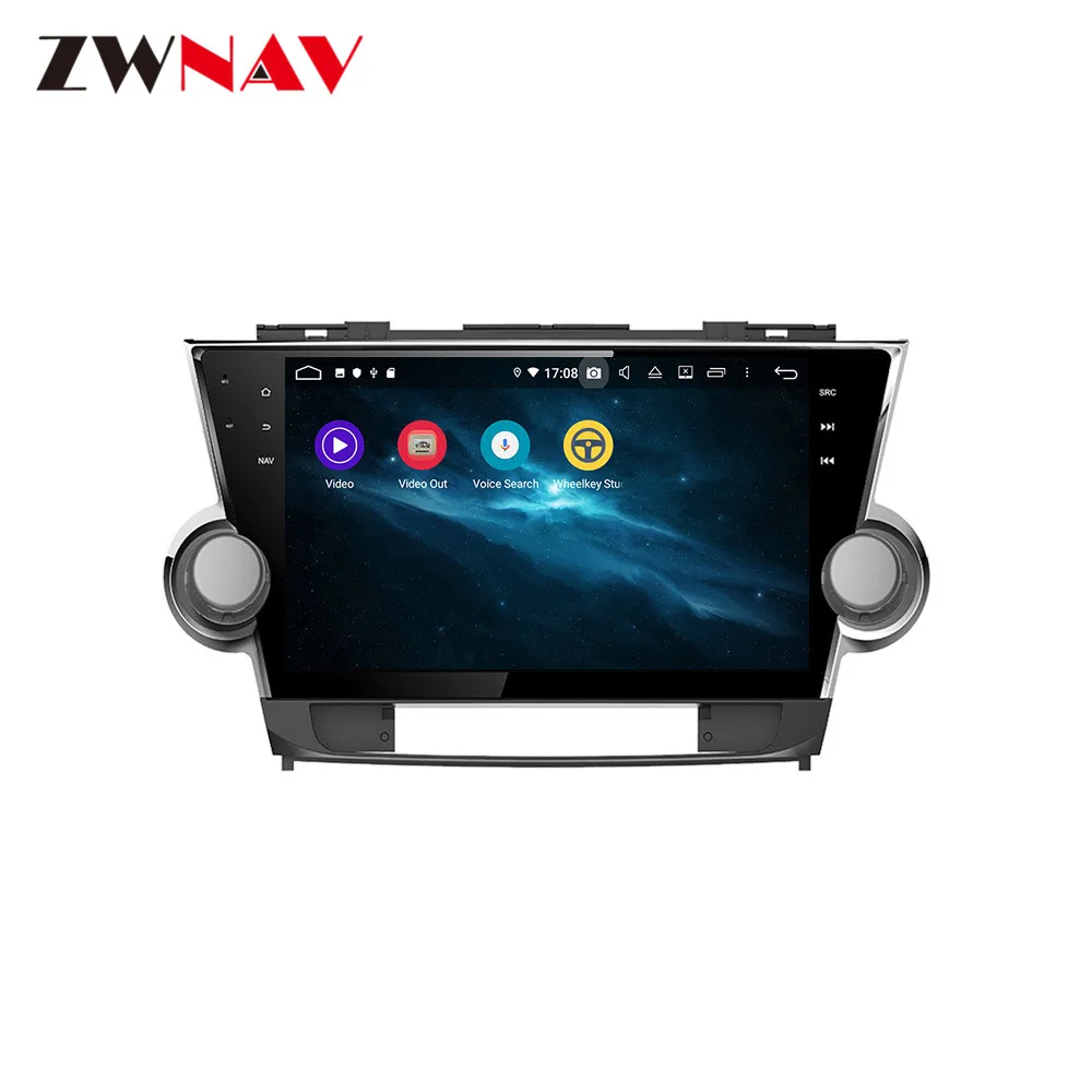 

For Toyota Highlander 2007 2008 2009 2010 2011 2012 2013 Car Radio Multimedia Player Navi GPS Vehicle Auto Android Unit Stereo