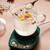 110V/220V Multifunctional Health Pot Electric Kettle Appointment Office Ceramic Flower Teapot Tea Brewer Auto Keep Warm 600ml 1