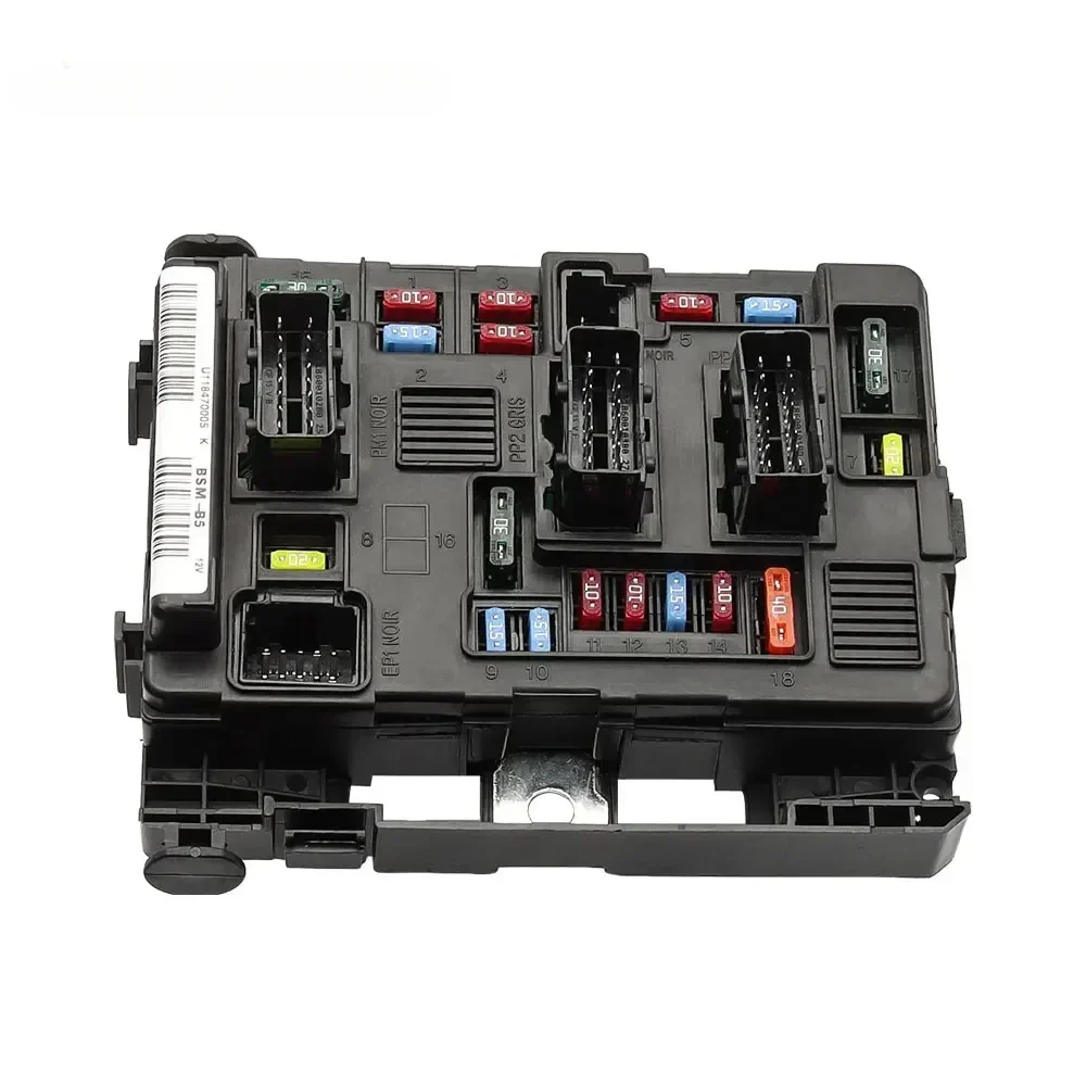 Car Fuse Box Module 9650618280 for Peugeot Partner 206 307 Citroen Xsara Berlingo Picasso C2 C3 C5 6500Y3 BSM B5 Accessories