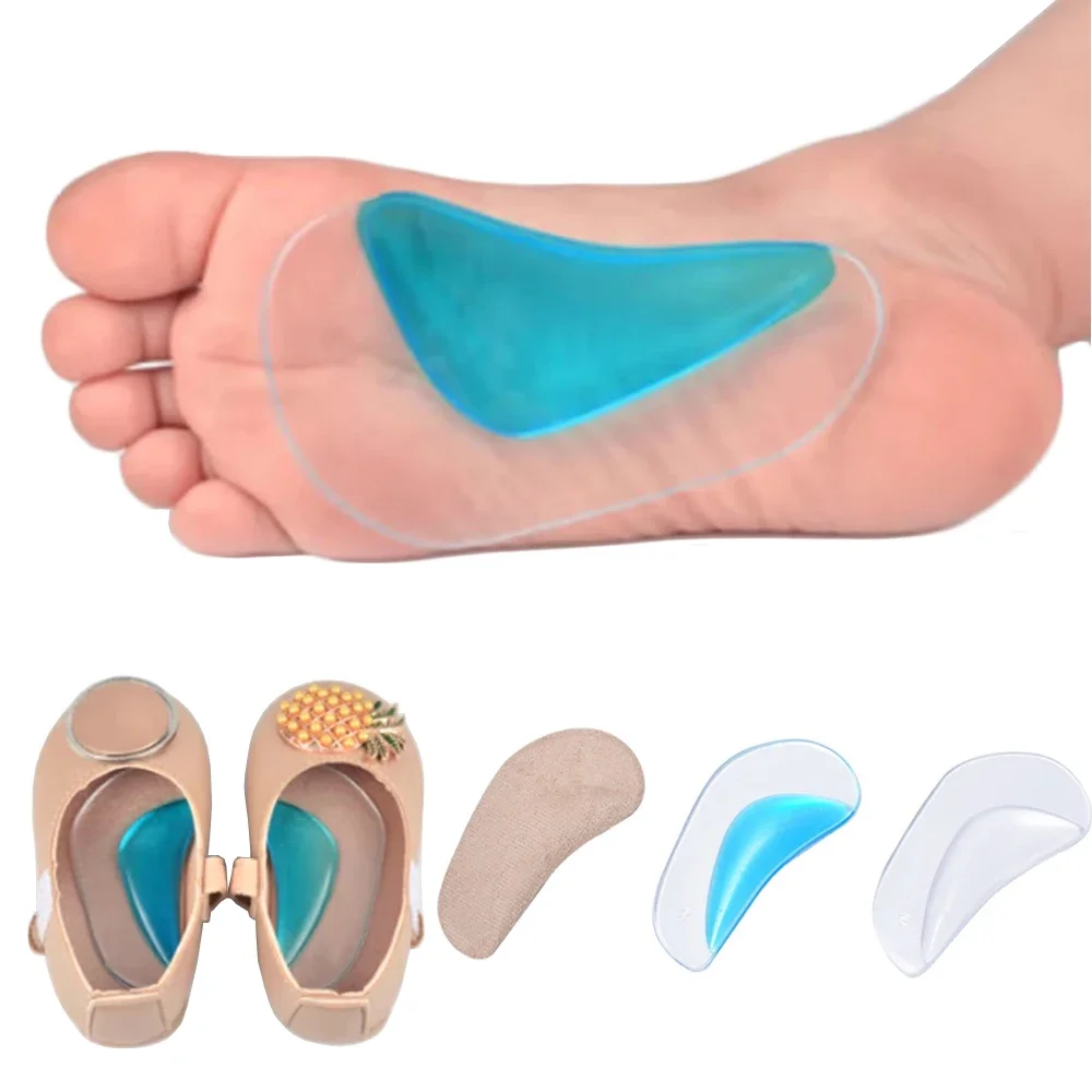 Kids Orthopedic Insoles for Children Shoes Inserts Baby Plantar Fasciitis Flat Feet Arch Support Orthotic Silicone Gel Insoles shoe insoles