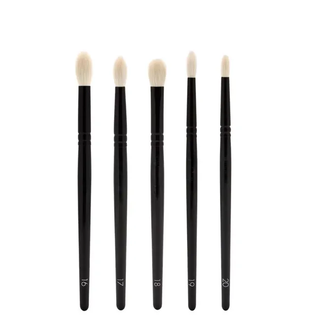 WG Eye Makeup Brushes for Eyeshadow Crease Blending Nose Contouring with Natural Goat Hair