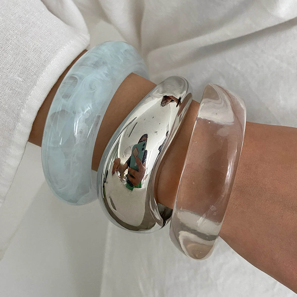 希少 MOUNTAIN RESEARCH ACRYLIC BANGLE 希少 MOUNTAIN RESEARCH ACRYLIC BANGLE