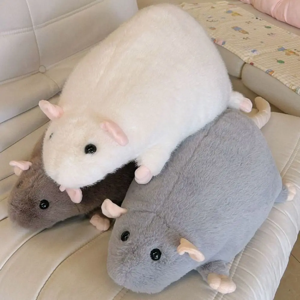 Mouse Oversized Flower Branch Rat Cartoon Soft Animal Figure 30/45/90cm Gift Birthday Stuffed & Plush Animals
