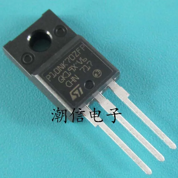 

10PCS/LOT P10NK70ZFP STP10NK70ZFP 10A700V NEW and Original in Stock