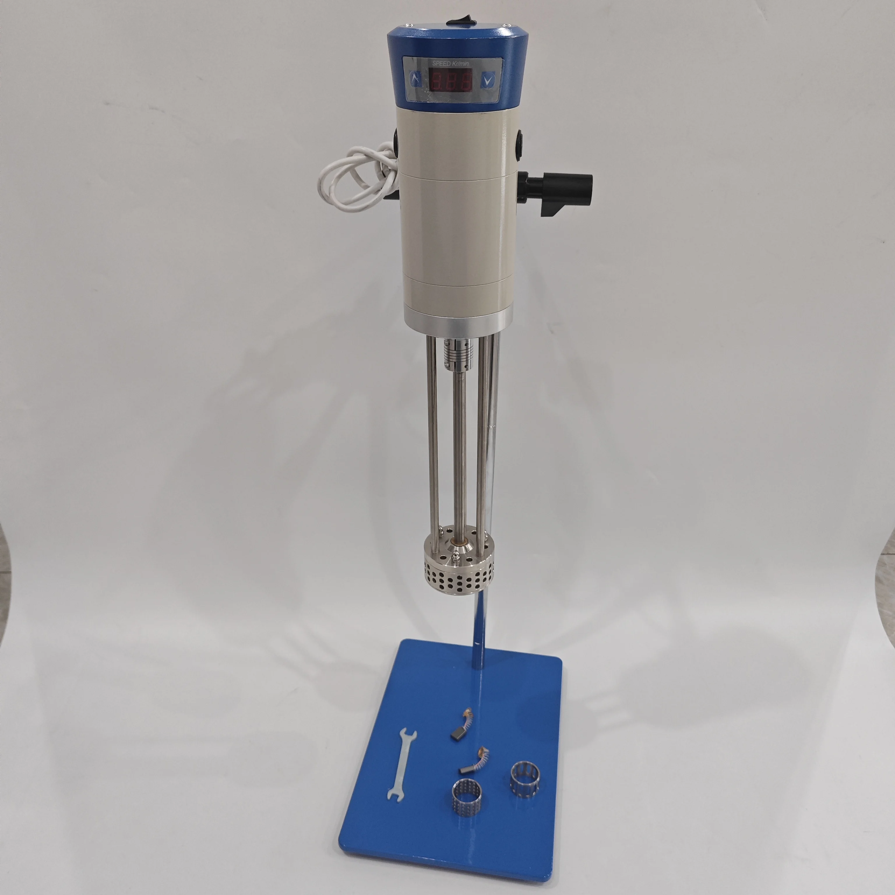 Digital Display High Shear Mixer | Dispersion Emulsifying Machine Emulsifier 200-11000 RPM 40L Capacity detail image 2
