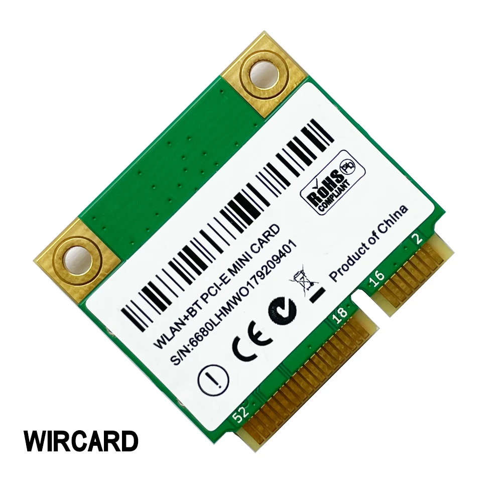 Wircard Ax200hmw Ax200 Wifi6 Módulo Mini Pcie 802.11ax 160mhz Placa de Rede Wi-fi para o Portátil Win10 - Imagem 2