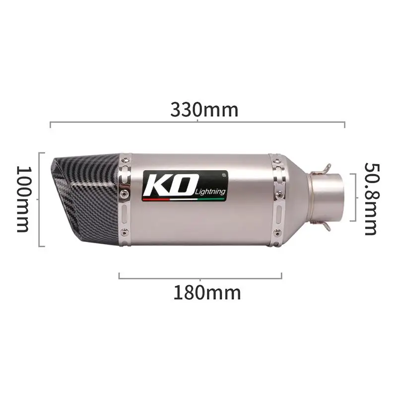Motorcycle Exhaust Pipe Escape Box Front Link Pipe Muffler Header Tube Stainless Steel DB Killer For Kawasaki Ninja Z650 17-23 - Image 3