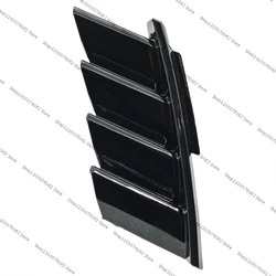 Front Bumper Tow Hook Cover Cap for Car Trailer Hauling Eye Lid (Grille glossy)