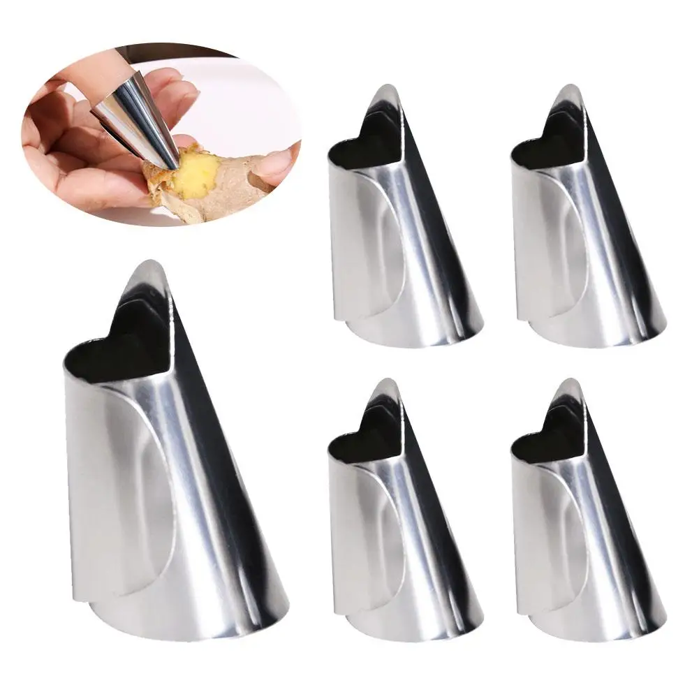 

1/5pcs Pea Sheller Stainless Steel Stripper Beans Peeling Tool Convenient For Peeling Beans Peas Nuts Kitchen Hand Protecto B3S7