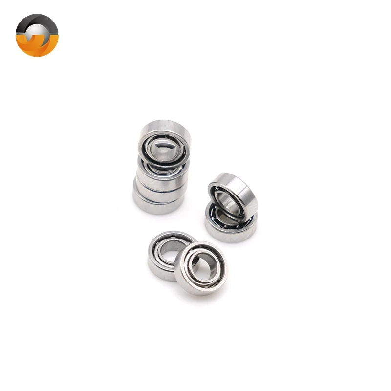 (10개) 440C 스테인레스 스틸 볼 베어링 SMR63 오픈 타입 3x6x2mm 소형 ABEC-9 정밀 베어링 3X6X2mm