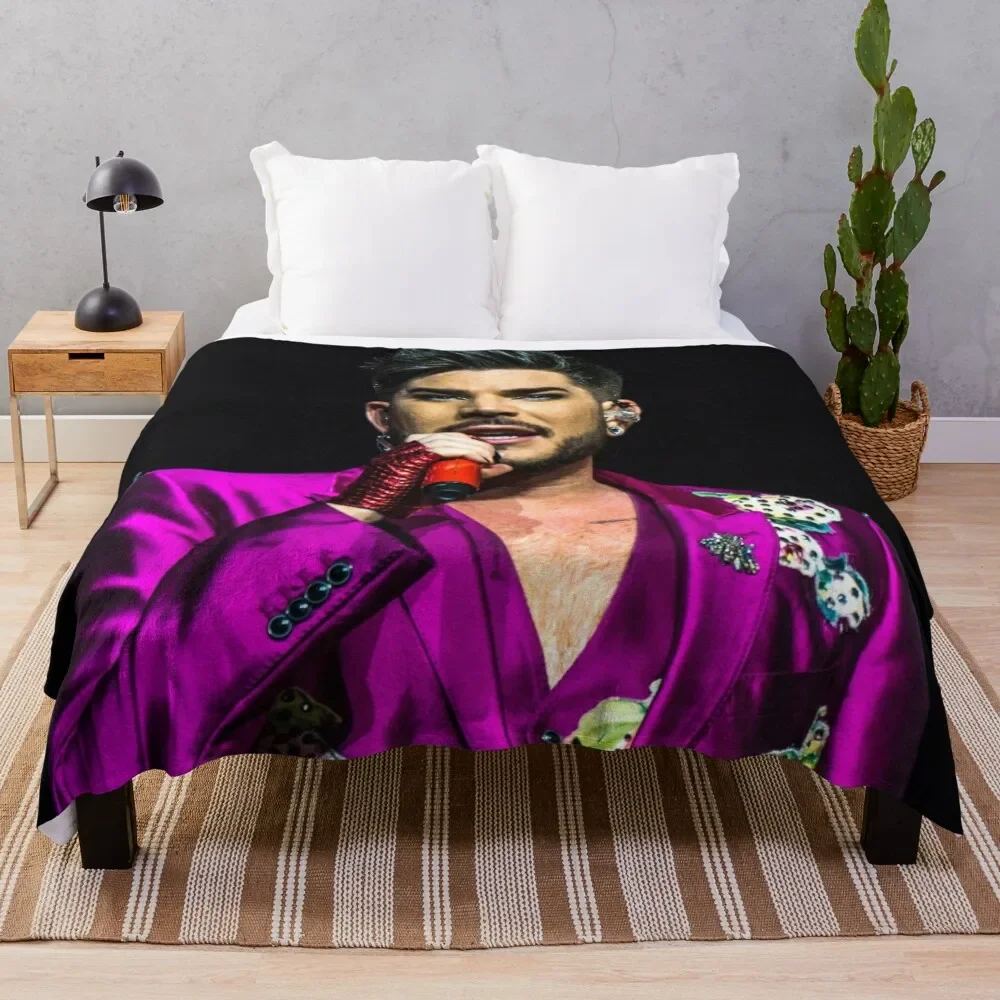 

Adam Lambert Throw Blanket Large Designers Blankets