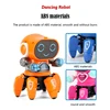 Kids Dance Robots Music LED 6 Claws Octopus Robot Birthday Gift Toys For Children Early Education Baby Toy Boys Girls 3