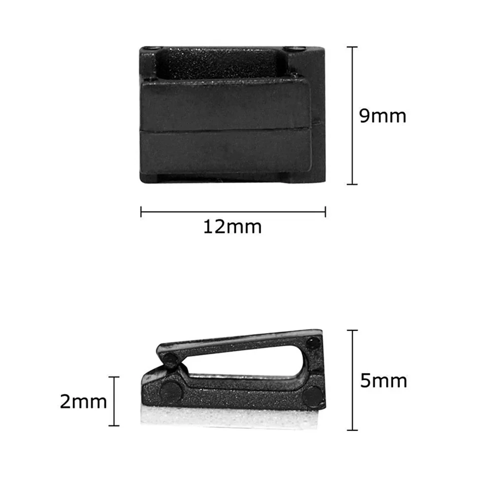 Car Self Adhesive Cable Clip Organizer 20Pcs Drop Wire Holder Cord Management Self-Adhesive Cable Fixed Clamp Wire Winder