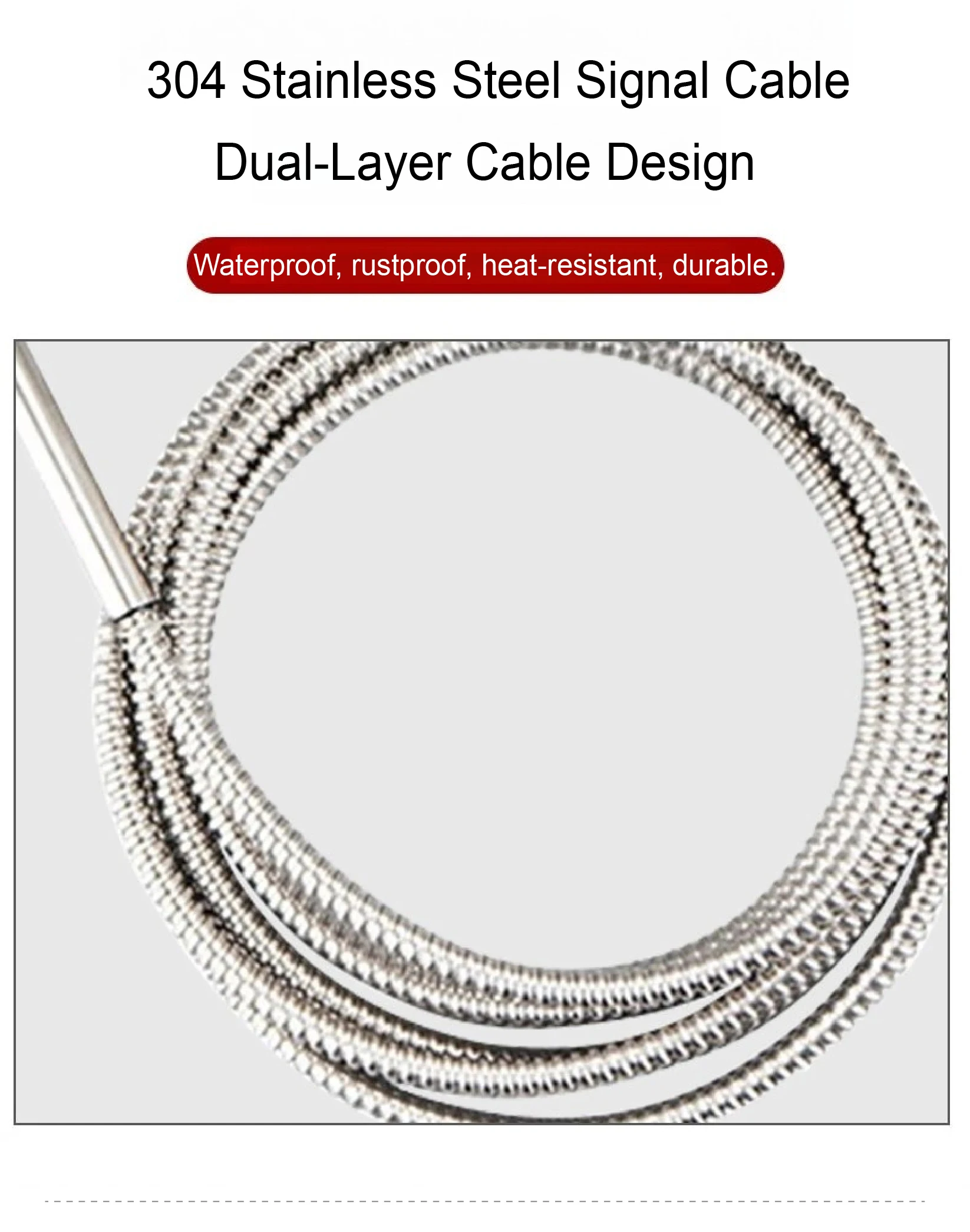 CX-WDJ200E Digital Display Thermometer High Precision Stainless Steel Probe Wate