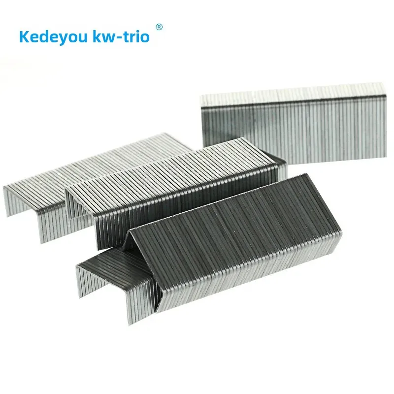 Kedeo High Strength Rust-Resistant Stapler Staples 10-Pack Zinc-Plated Stronghold Fastening Nails Bookbinding Supplies