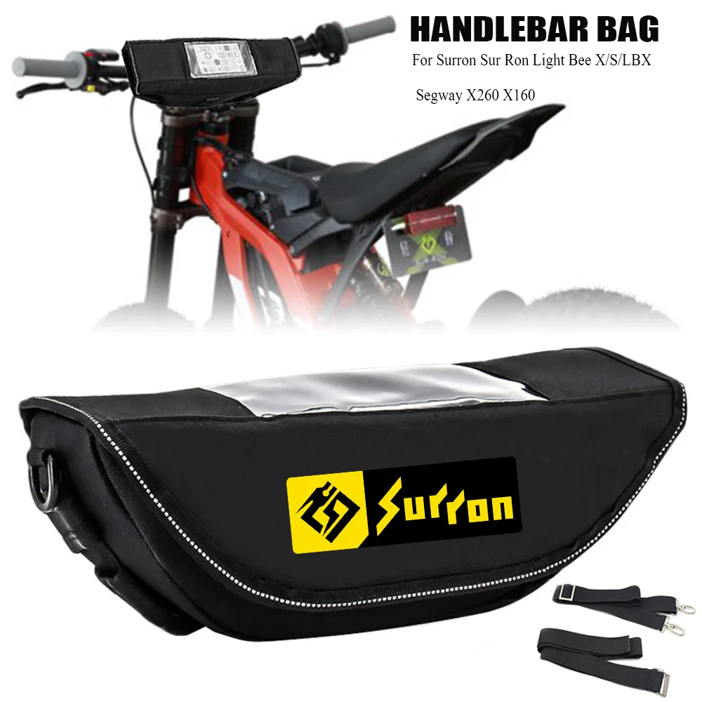 Per Surron Light Bee X/S/Lbx Surron Segway X260 X160 Borsa Da Manubrio Per Moto Borsa Da Viaggio Impermeabile Per Manubrio