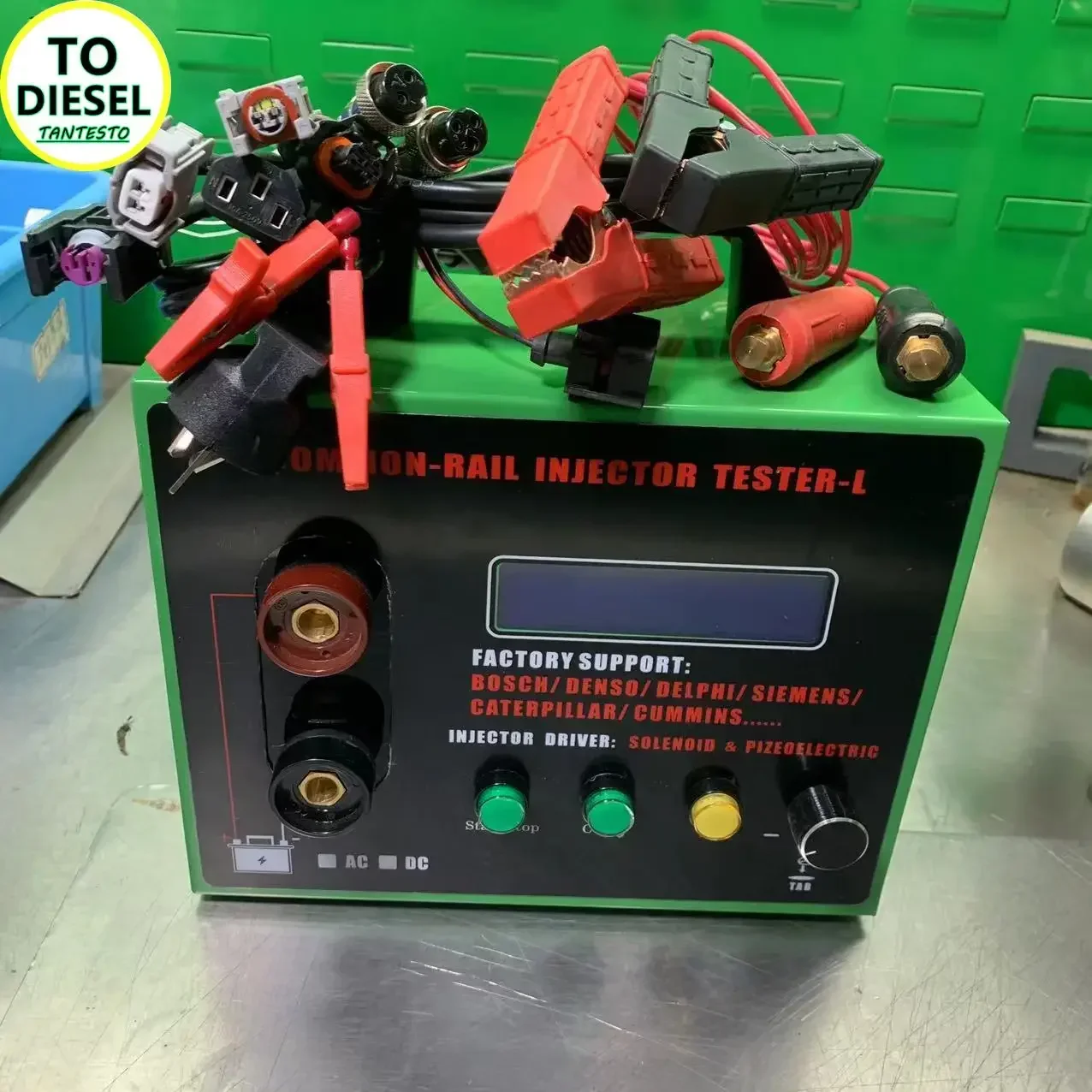 AM-CR700L CRIN 인젝터 시뮬레이터 테스터 피에조 테스트 연결 엔지니어 전원 직접 보쉬 덴소 델파이 시멘스 커민스 고양이용