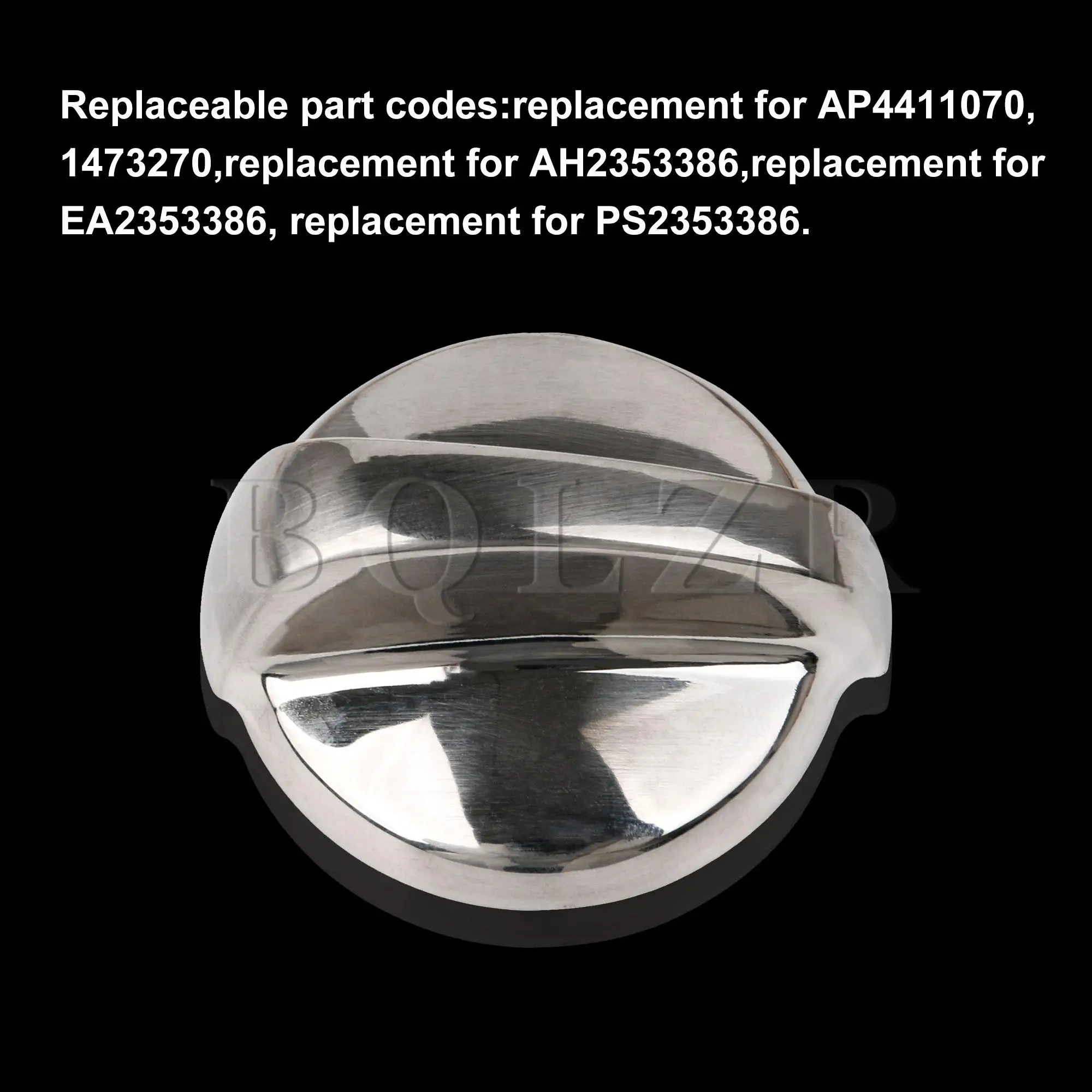 4Pcs Gas Burner Control Knob Replacement for GE 2.2x1.97x0.91inch Chrome