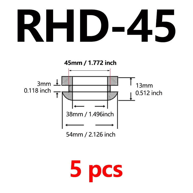 RHD-45  5pcs