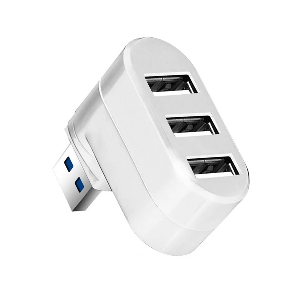 Mini USB 2.0 Hub USB 2.0 Hub multi USB Splitter Hub Girevole 3 porte Espansore multiplo Splitter USB 2.0 Hub Accessori per computer