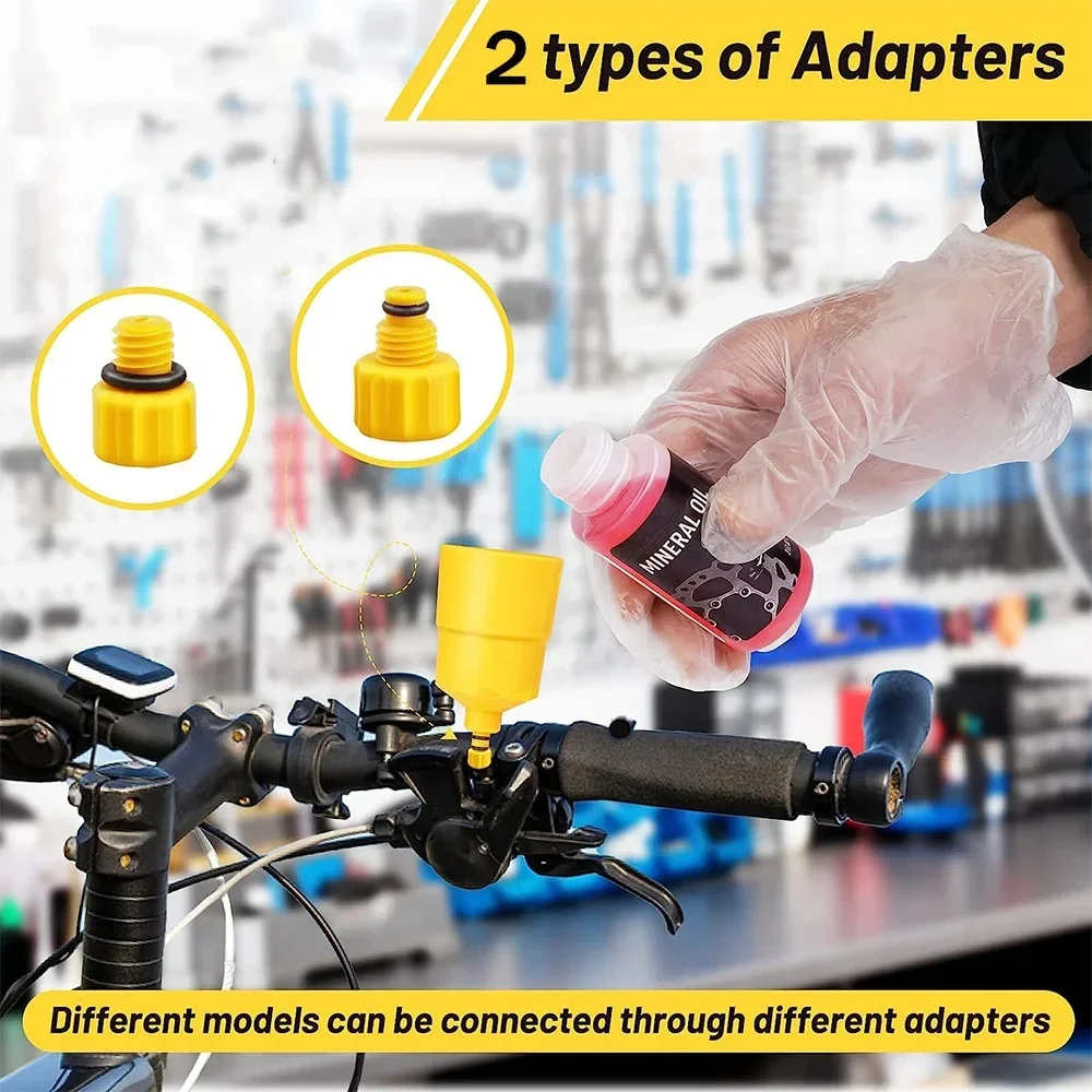 Description Picture 4 of itemMineral Oil for Bicycle Brakes 60ml Fluid Mountain Bike Hydraulic Disc Brake Bleeding Kit for Shimano 27Rd Bicycle Accessories