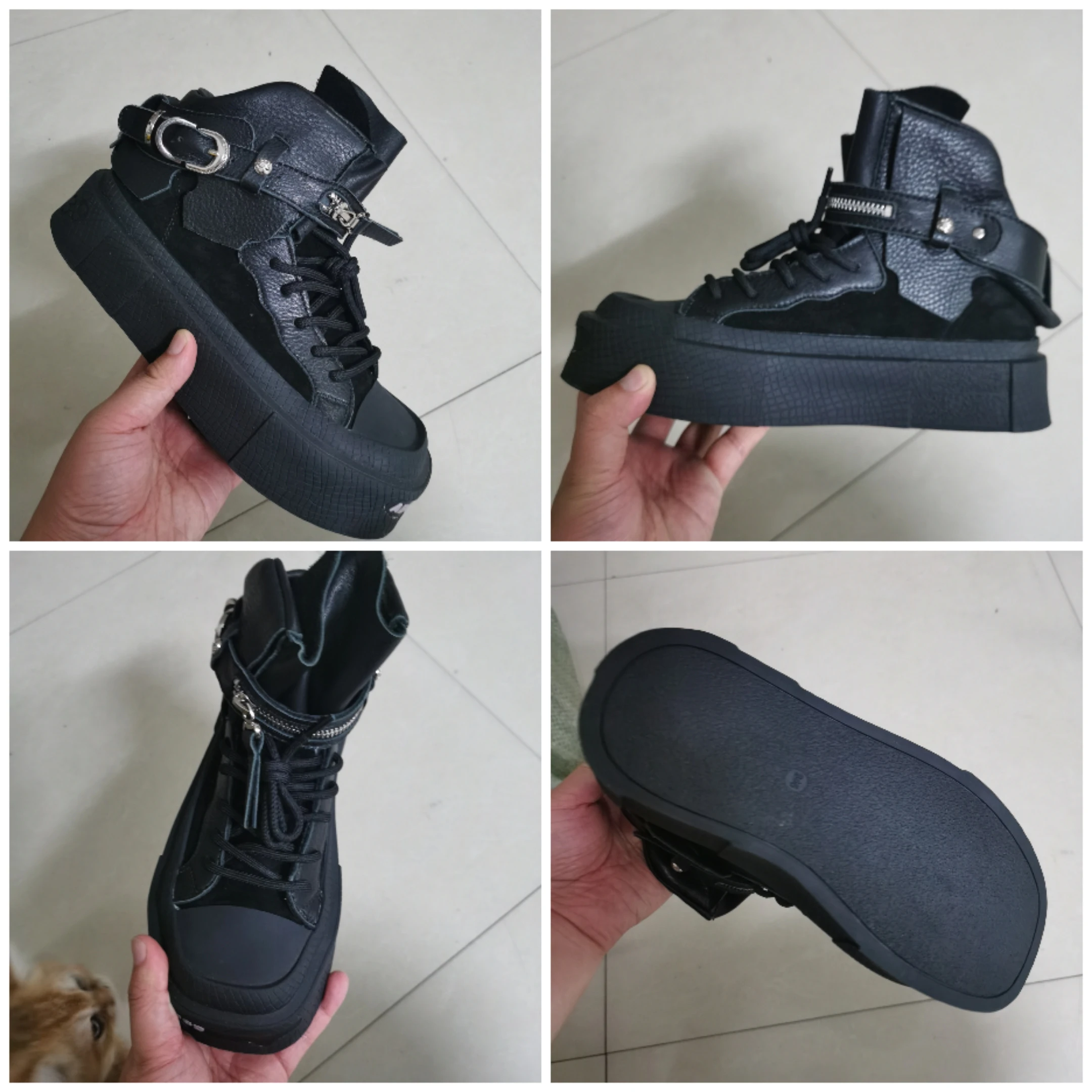 4cm Ethnic Suede Ankle Leather Boots for Women  - true deals club