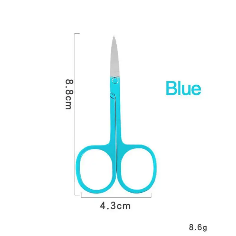 Eyebrow Scissor Eyelash Trimmer Facial Hair Remover Stainless Steel Nail Cuticle Manicure Scissor Beauty Makeup Tool 6