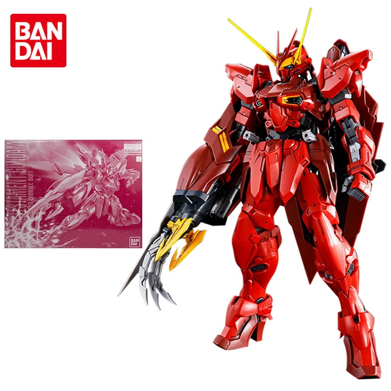 

Bandai Gundam Model Kit Anime Figure PB Limited MG 1/100 Divine Testament Genuine Gunpla Action Toy Figure Toys for Children