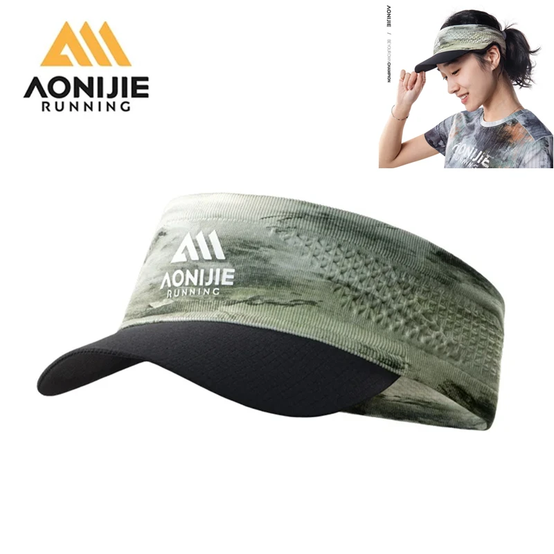 AONIJIE E4619 빈 탑햇 남성용 오프로드 러닝 마라톤 땀 흡수 야외 스..