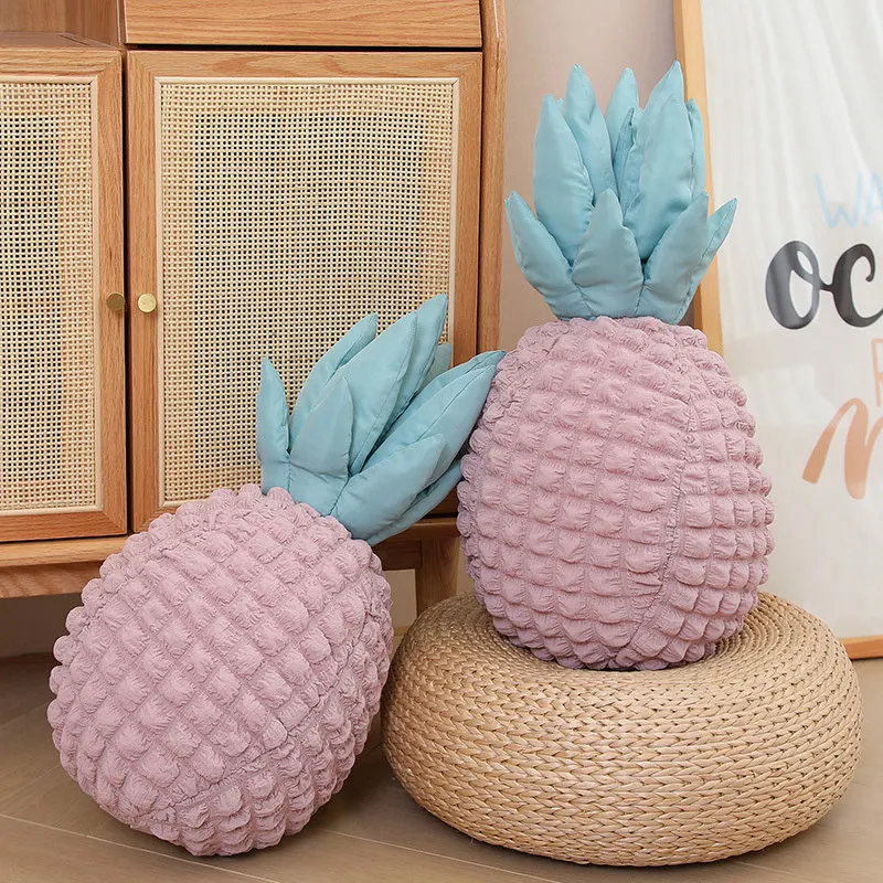 50cm Ins Pineapple Plush Toy Cute Stuffed Plants Kawaii Simulation Pineapple Plushies Pillow Cartoon Soft Kids Toys Home Decor creative color palette plush pillow toy cute cartoon stuffed art drawing palette plushies doll cushion kawaii soft kids toys