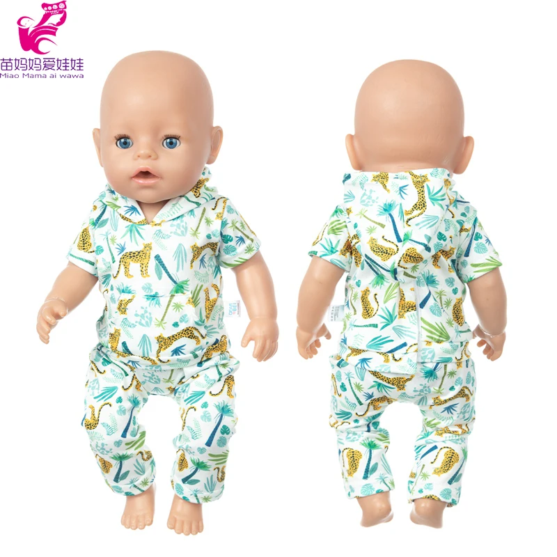 Doll Clothes Baby Doll Camouflage Coat 17" Reborn Children Gift Toys Costume
