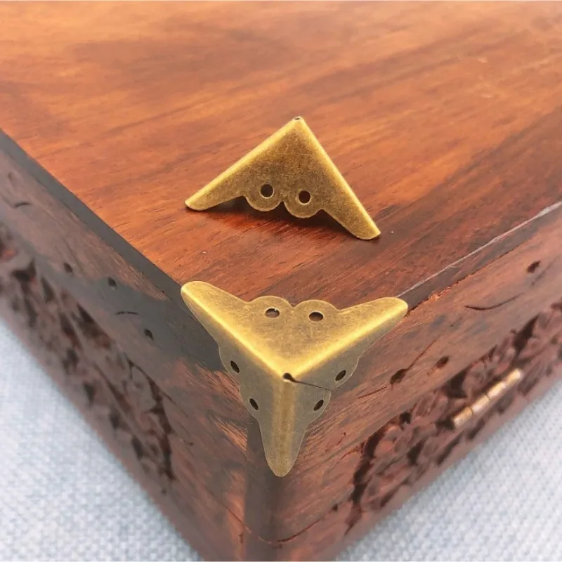 Decorative Corner Cover Iron Box Corner Yellow 20Pcs Protection Mini 18mm