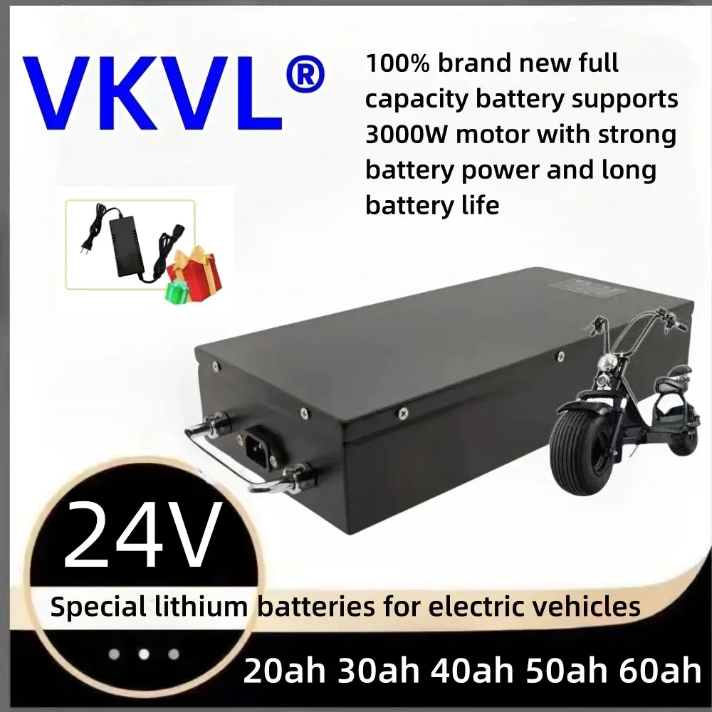 Air fast transportation New Full Capacity Power 18650 Lithium Battery 24V20ah-100ah Lithium Battery Pack Suitable for 250-2000W 2