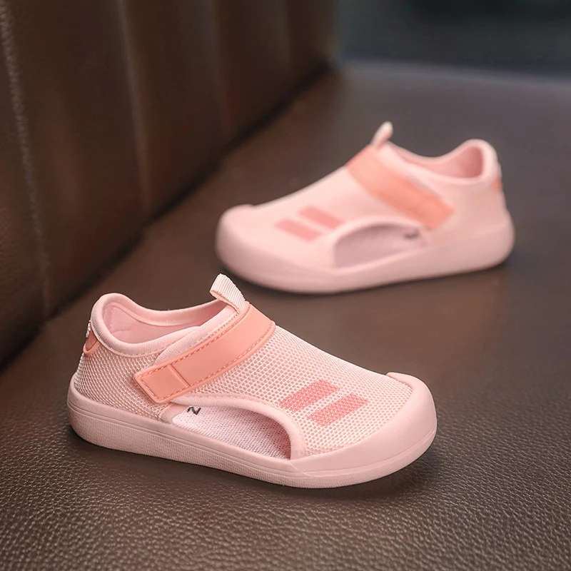 Children Sandals Summer Children Casual Shoes Boys Beach Lightweight Closed Toe Baby Sport for Girls Eu Size 23-36