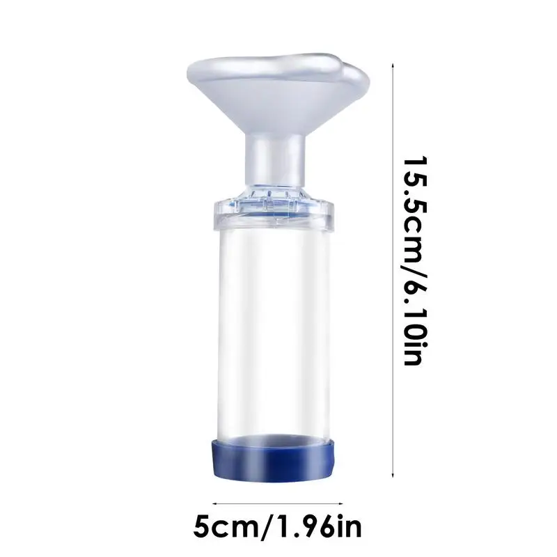 Aerosol Chamber For Pets Effective Handheld Spacer With Low Resistance Inhalation Valve Light Weight Aerosol Chamber Inhaler