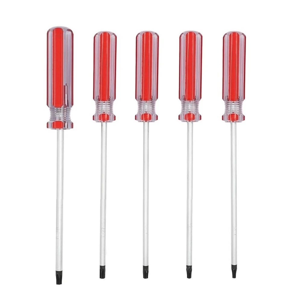 

1 Набор отверток Torx T15 T20 T25 T27 T30 для ремонтных инструментов Набор отверток Torx Магнитный звездообразный наконечник