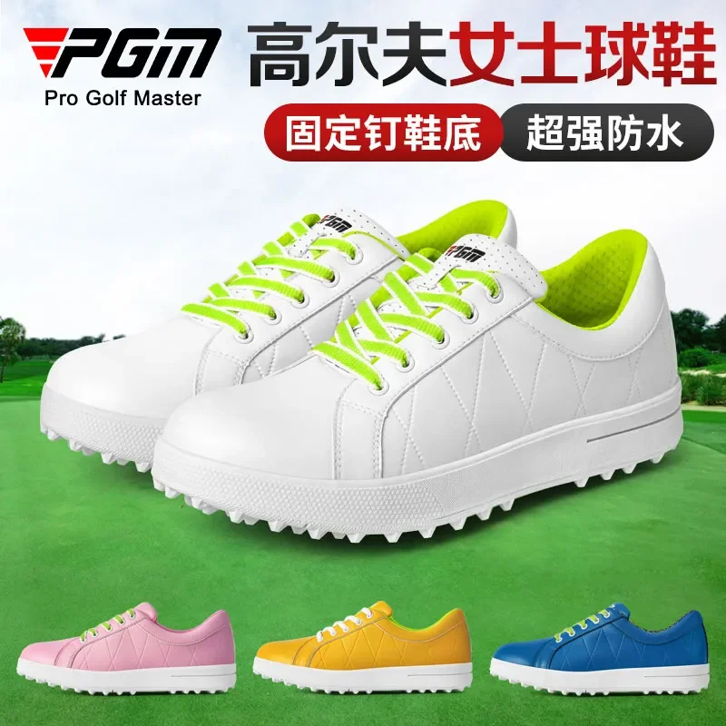 PGM Golf Shoes Women's Sports Shoes Breathable Waterproof