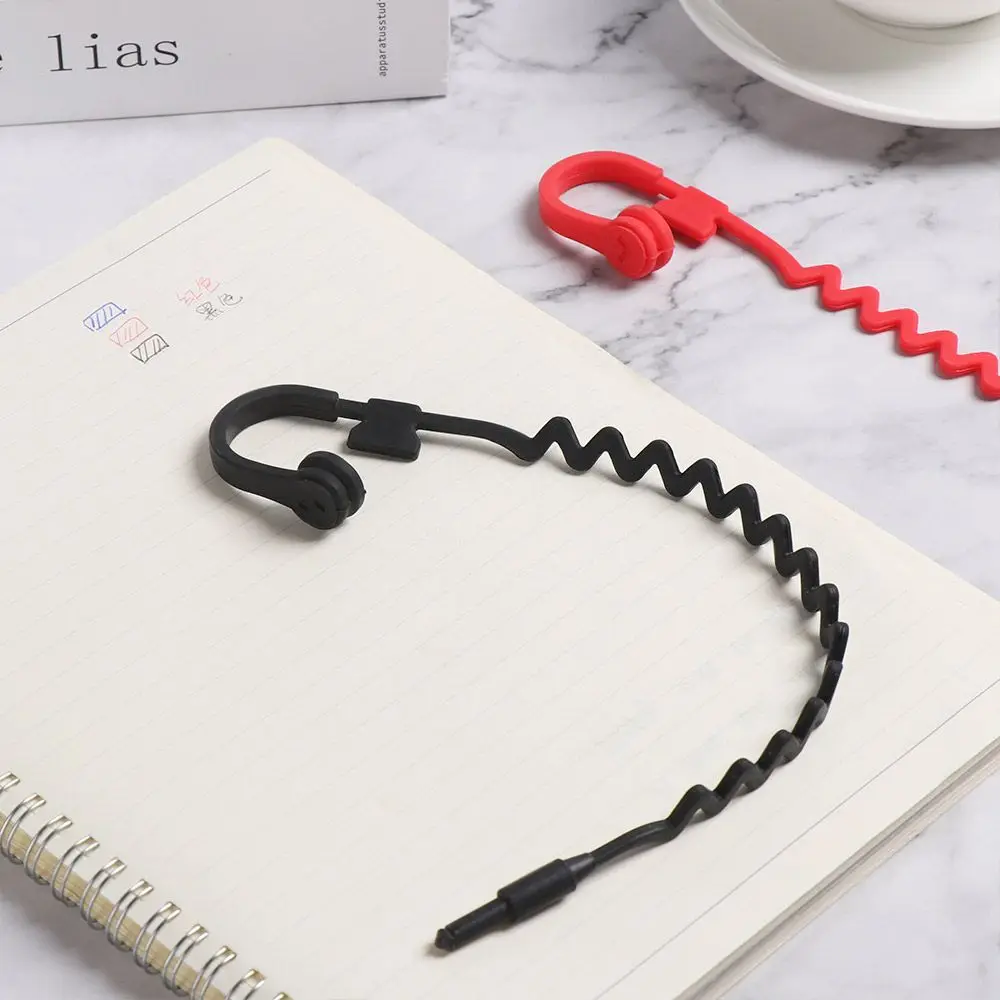 Creative 3D Music Headphones Style Bookmark Funny Rock Personalized Silicone Bookmarks Reading Books Clip Children Gift