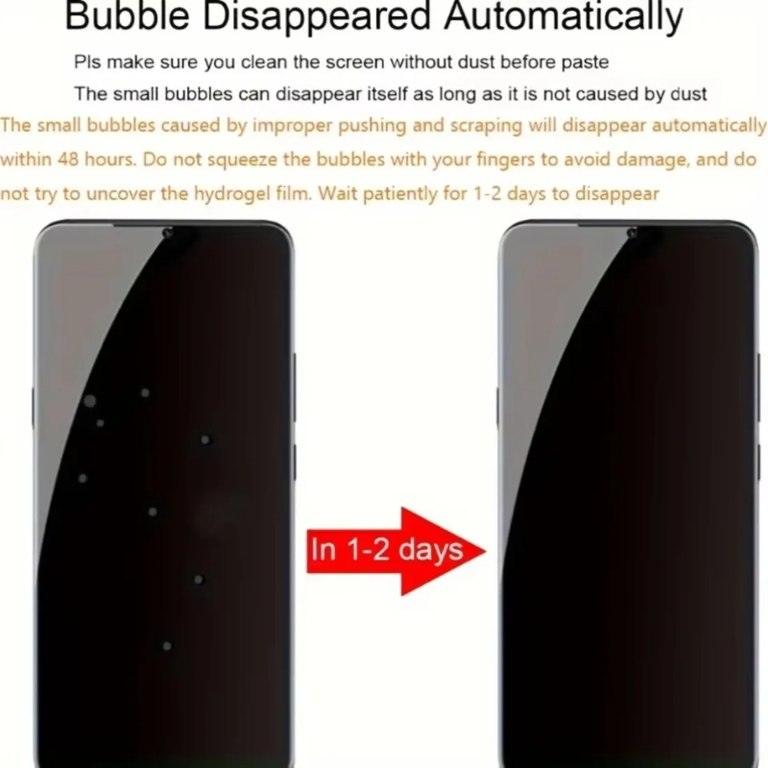 Premium Anti-Spy Privacy Screen Protector Film with Easy Application and Enhanced Privacy Protection
