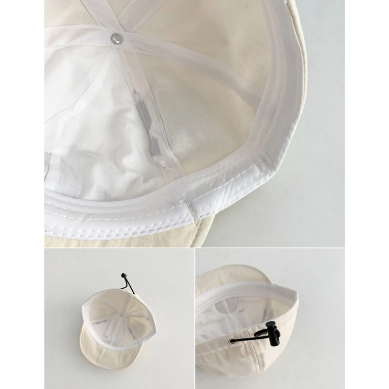Lovely Capybara Sun Hat Soft Brim Baby Baseball Caps Windproof for Infants And Toddler Ages 1 Year to 4 Years A2UB