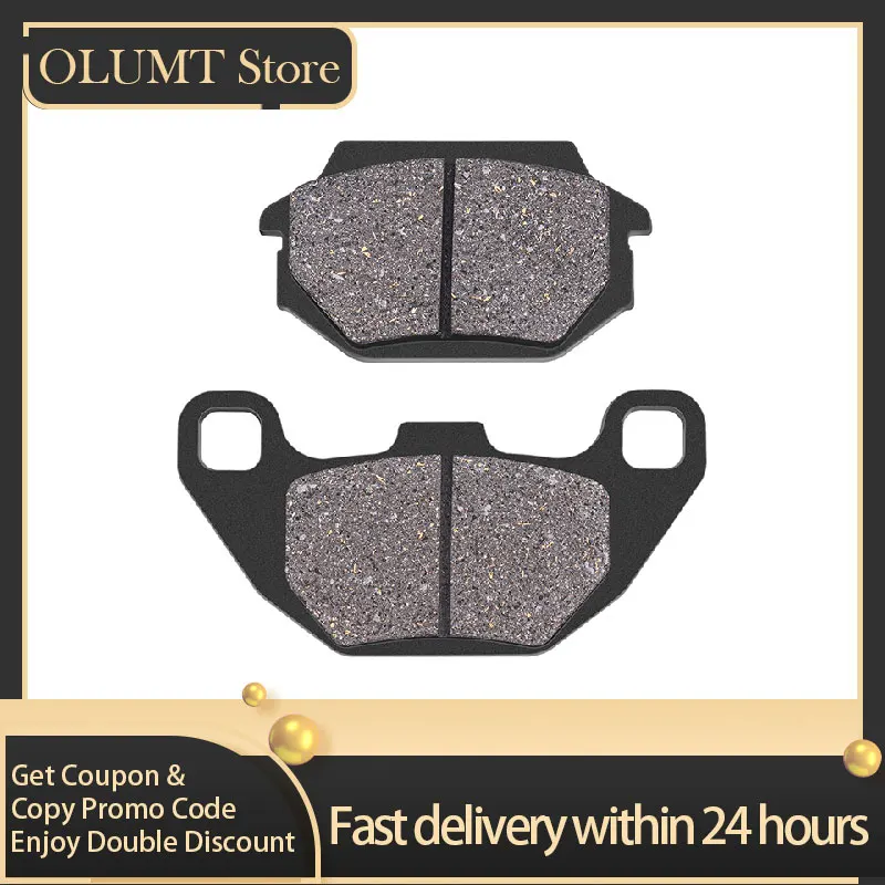 

Motorcycle Accessories Brake Pads Rear For ARCTIC CAT 50 90 DVX 4x4 Auto Youth 2x4 4T 150 Utility For KAWASAKI KFX50 KFX90 KSF50