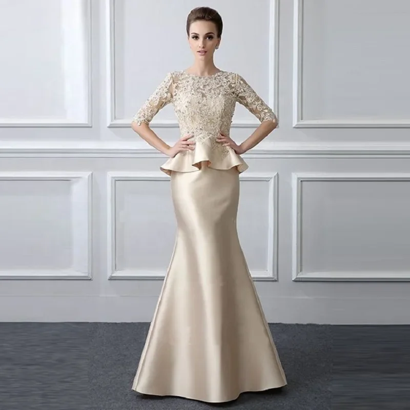 Mother Bride Dresses Weddings Evening Elegant Women Wedding Party Chiffon Pantsuit Celebrity Customized