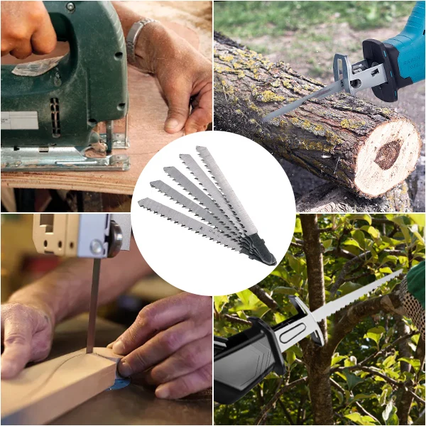 Saw Blades for jig saw blades reciprocating saw blades 25Pcs/Set Jigsaw Reciprocating High Carbon Steel Assorted For Woodworking Cutting Tool